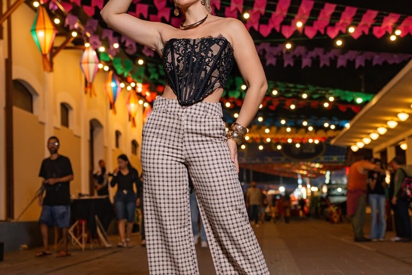 Cropped e Calça