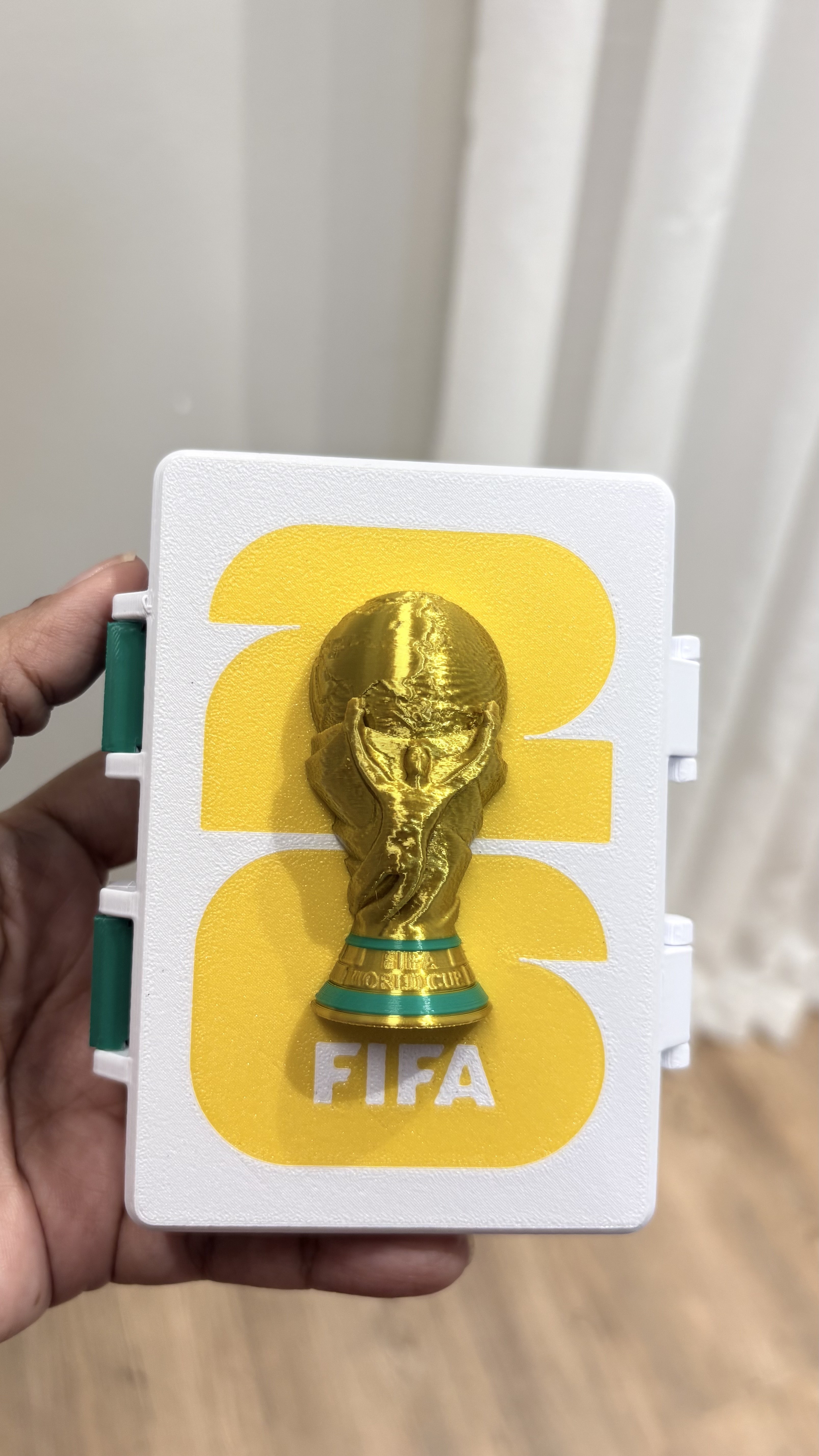Porta figurinhas da copa do mundo
